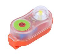 Lámpara de Luz de Chaleco Salvavidas LED,JHYD-I Agua de mar Autoiluminación Linterna Que Salva Vidas Lámpara de Luz de Llamativa,Equipo de Navegación para Mayor Visibilidad y Seguridad (Naranja)