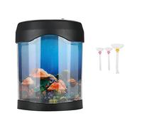 Lámpara de Luz de Medusas, Lámpara de Peces 6.69 * 3.54 * 9.06 in Acuario de Medusas con Luz Nocturna LED para Amigos y Decoración