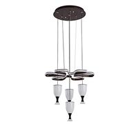 Lámpara de luz Lámpara de Techo LED Estilo Copa de Vino Lámpara de Techo para Sala de Estar 90W Restaurante Luz de Techo LED Minimalista Moderno Acrílico Sala de Estar Comedor Accesorios de araña