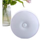 Lámpara de luz LED de gabinete LED activada por el movimiento con función de sensor automático y detector de movimiento | A través de la luz nocturna inteligente recargable de USB para el hogar, alarm