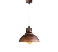Lámpara de luz LED de una Sola Cabeza, lámpara Colgante Vintage Tipo Loft, iluminación Interior, lámpara Colgante Retro Edison, Cocina Industrial, Restaurante, cafetería, Bar, lámparas Colgantes
