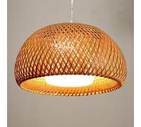 Lámpara de luz Sombrero de Pescador Lámpara de araña Lámpara de Pantalla de ratán Hecha a Mano clásica E27 / E26 Restaurante Rural Luz Salón de té Dormitorio Lámpara de Tatami Luz suspendida de bambú