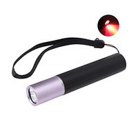 Lámpara de Mano de Luz Roja, Lámpara de Terapia de Luz Roja, Fuerte Poder de Penetración, Acero Inoxidable, Amplia Aplicación, Alivio del Dolor con Cable USB para el Hogar, para Viajes