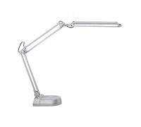 Lámpara de Maul A, luz LED, de plástico, 9 W, plateada, plástico, plata 9W 220V