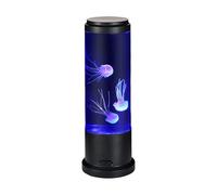 Lámpara de medusa - Luz de ambiente LED con medusas flotantes, luz nocturna relajante, lámparas de acuario de 7 colores para mesa, casa, dormitorio, dormitorio escolar, oficina de noche, suelo para