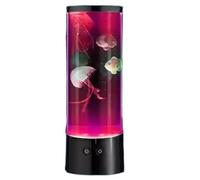 Lámpara De Medusa: Mejora La Experiencia Visual, Luz Nocturna Ambiental Para Acuario, Sensor De Cambio De Siete Colores | Decoración Del Tanque De Agua De Escritorio Alimentado Por USB Para La Sala De