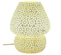 Lámpara De Mesa Boho Lámpara De Noche Lámpara De Vidrio Mosaico Lámpara De Mesa