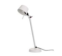 Lámpara de Mesa Bolt de Un Brazo , Blanco Puro.