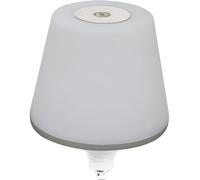 Lámpara de mesa/botella LED/RGB con batería (blanca) - REV