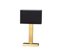 Lámpara de mesa By Rydéns Prime, altura 47 cm, dorada/negra