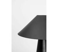 Lámpara de mesa Cannes de Globen Lighting, negra, altura 40 cm