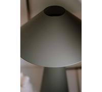 Lámpara de mesa Cannes de Globen Lighting, verde, altura 40 cm