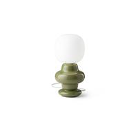 Ferroluce Lámpara de mesa Copacabana, verde salvia