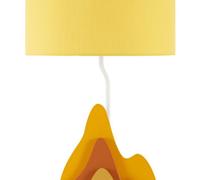 Mauro Ferretti Lámpara de madera naranja 30x57 cm