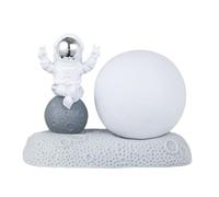 Lámpara de mesa con luces nocturnas de astronautas creativos, adorno de escritorio que proporciona una iluminación suave para dormitorio