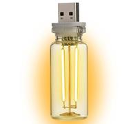Lámpara de mesa de cristal, retro LED Touch Nightlight - Dimmable No Glare Warm Lighting Lamp | for Bedroom Home Office Nursery Kitchen Dorm Indoor