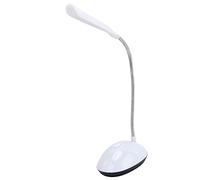 Lámpara de Mesa de Escritorio LED con Cuello de Cisne Ajustable 360, Luz sin Parpadeo para Leer, Estudiar, Trabajar, Dibujar, Manualidades