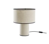 Lámpara de mesa de lino SLOT