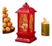 Lámpara de mesa de noche de Año - Lámpara de mesa para interiores | Decoración de escritorio god of wealth | Festive Warm Home Decor Bedside Lamp | For Kids Teens Adults Renters Home Decorators Living