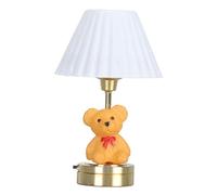 Lámpara de Mesa de Oso de Casa de Muñecas, Luz de Noche de Oso de Casa de Muñecas de Diseño Realista para Decoración de Casa de Muñecas a Escala 1/12