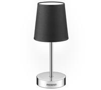 Lámpara de mesa de pie, pantalla antracita, 32x13x13cm