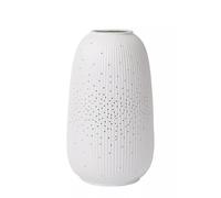 Lámpara De Mesa De Porcelana Blanca Para El Dormitorio 24,1 Cm E14