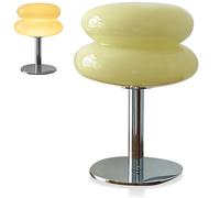 Lámpara De Mesa De Tarta De Huevo, Escritorio De La Lámpara Hongos Con Energía USB Lampara Escritorio Lampara Lectura Flexo Escritorio Lámpara LED Escritorio Para La Sala De Estar Dormitorio(Beige)