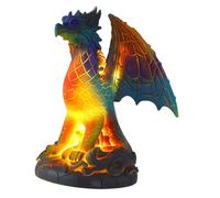 Lámpara de Mesa Decorativa con Forma de Animal, Lámparas de Mesita de Noche, Lámpara de Escritorio con Luz Nocturna, Lámparas de Mesa, Lámpara de Mesa Teñida, Lámpara Teñida, Lámpara de Mesita de Noch
