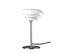 Dyberg Larsen DL20 lámpara de mesa vidrio, cromo