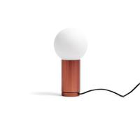 HAY Turn on lámpara mesa LED atenuador pie naranja