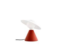 Lámpara de mesa LED Stilnovo Fante, 2700 K, roja