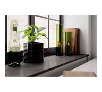 Lámpara de mesa Flake de By Rydéns, verde, altura 40 cm, cristal, casquillo E27
