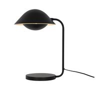 Nordlux Lámpara de mesa Freya de metal, negro