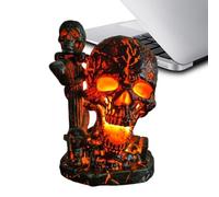 Lámpara De Mesa Gótica Lámpara Escritorio Con Diseño Lápida Y Figura
