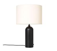 Lámpara de Mesa Gravity Grande, Acero Oscurecido Negro/ Blanco