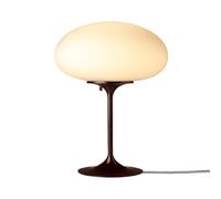 Lámpara de mesa Gubi Stemlite, negro-rojo, altura 42 cm, atenuable