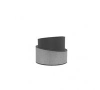 Lámpara de mesa hara gris e14 (Ø18 x 16 x 14 cm)