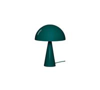 Lámpara de mesa HÜBSCH Mush Mini, verde oscuro, altura 34 cm