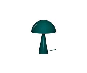 Lámpara de mesa HÜBSCH Mush Mini, verde oscuro, altura 34 cm