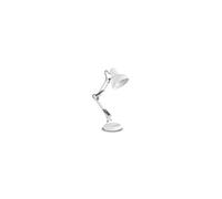 Lámpara De Mesa IDEAL LUX KELLY TL1 Blanca E27 Max 42W Metal Orientable