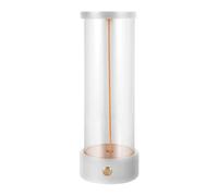Lámpara de mesa inalámbrica de filamento móvil minimalista, lámpara de mesa regulable recargable para dormitorio, mesita de noche