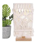 Lámpara de mesa | Lámpara nocturna de estilo boho decorativa | Luminosa de escritorio con | Dormitorio Dormitorio Estudio y Lectura Cumpleaños Housewarming Día de la Madre