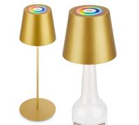 Lámpara de Mesa LED 3 en 1 Batería Inalámbrica Cambio de Color IP44 Botellero...
