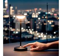 Lámpara de Mesa LED 3W Portátil con Batería USB Recargable Aluminio Dipley