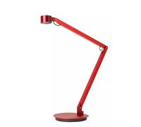 Lámpara De Mesa LED Ajustable Roja 90 Cm 3000 K Con Articulación Para Escritorio