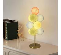 Lámpara de mesa LED contemporánea para habitación de niños, sala de estar, estudio o dormitorio, luz de escritorio de noche de creatividad personalizada, ideal para decoración del hogar y hotel