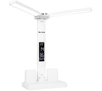Lámpara de mesa LED de 5 W con reloj LB-24 (blanca) - BLOW