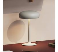 Lámpara de mesa LED Eva Solo Emendo, gris, atenuable