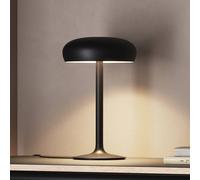 Lámpara de mesa LED Eva Solo Emendo, negra, atenuable