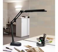 Lámpara de mesa LED MAULatlantic, negro, altura 41 cm, pie